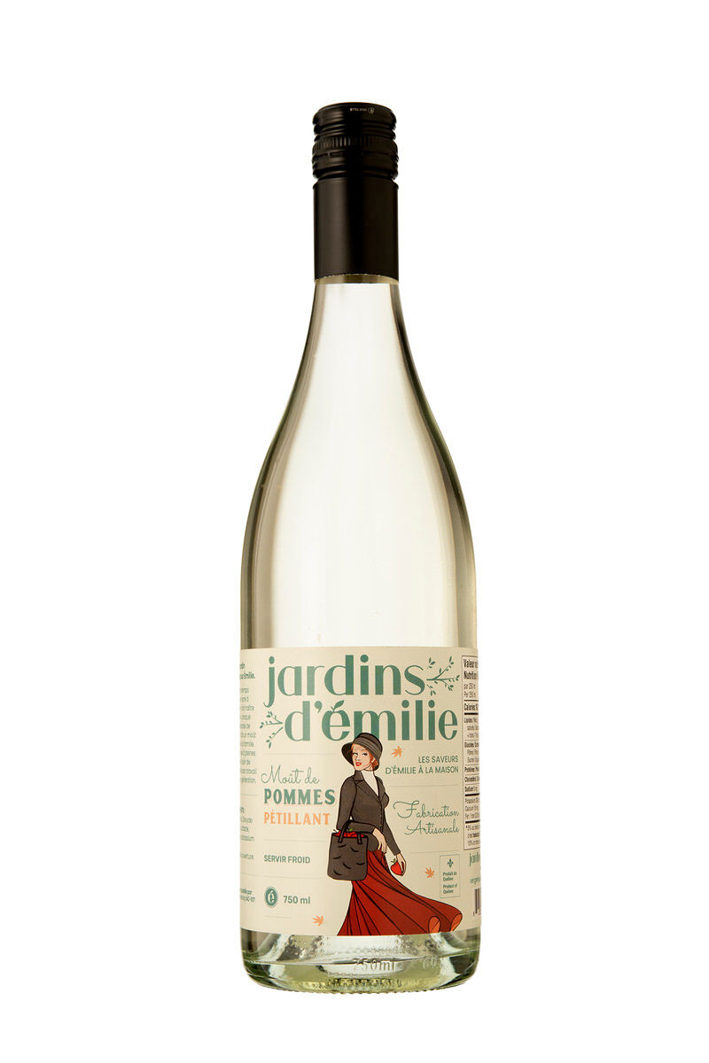 Moût de pomme d'Émilie sans alcool 750 ml